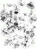 Toro 38641 (1028 LXE) - Power Max 1028 LXE Snowthrower, 2007 (270000001-270999999) Ersatzteile ENGINE ASSEMBLY NO. 1 TECUMSEH LH358SA-159626A