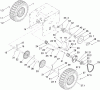 Toro 38644 (1028 OXE) - Power Max 1028 OXE Snowthrower, 2010 (310000001-310999999) Ersatzteile WHEEL CLUTCH ASSEMBLY