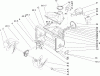 Toro 38645 (1028 LE) - Power Max 1028 LE Snowthrower, 2004 (240000001-240999999) Ersatzteile AUGER AND HOUSING ASSEMBLY