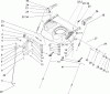 Toro 38650 (1128 OXE) - Power Max 1128 OXE Snowthrower, 2005 (250000001-250010000) Ersatzteile HANDLE CONTROL ASSEMBLY