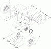 Toro 38652 (1128 OXE) - Power Max 1128 OXE Snowthrower, 2004 (240000001-240999999) Ersatzteile CHAIN DRIVE ASSEMBLY