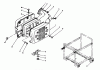 Toro 62025 (T2500) - Generator, T2500, 1984 (4000001-4999999) Ersatzteile MUFFLER ASSEMBLY