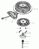 Toro 38652 (1128 OXE) - Power Max 1128 OXE Snowthrower, 2004 (240000001-240999999) Ersatzteile REWIND STARTER PART NO. 590733