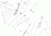 Toro 38654 (1128 OXE) - Power Max 1128 OXE Snowthrower, 2012 (SN 312000915-312999999) Ersatzteile LEVER CHUTE CONTROL ASSEMBLY