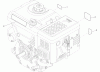 Toro 38663 (1028 OXE) - Power Max 1028 OXE Snowthrower, 2012 (SN 312000001-312999999) Ersatzteile ENGINE DECAL ASSEMBLY