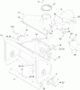 Toro 38663 (1028 OXE) - Power Max 1028 OXE Snowthrower, 2012 (SN 312000001-312999999) Ersatzteile HOUSING ASSEMBLY
