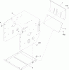 Toro 38663 (1028 OXE) - Power Max 1028 OXE Snowthrower, 2012 (SN 312000001-312999999) Ersatzteile TRACTION FRAME ASSEMBLY