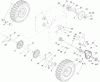 Toro 38820 (926 OXE) - Power Max Heavy Duty 926 OXE Snowthrower, 2013 (SN 313000001-313999999) Ersatzteile WHEEL CLUTCH ASSEMBLY