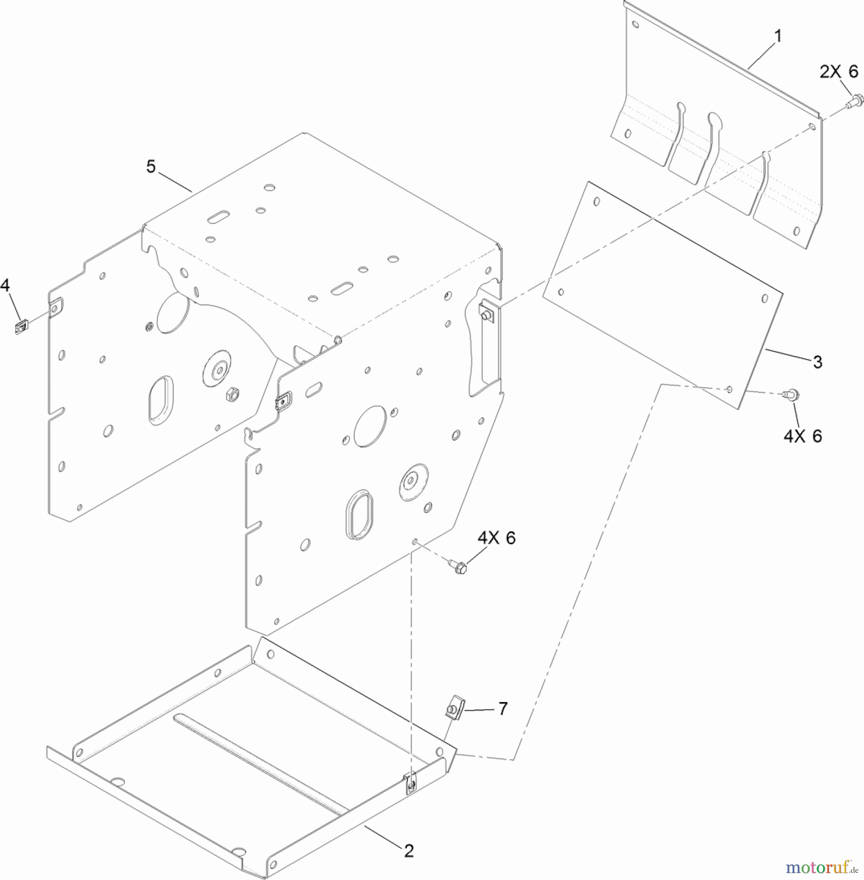 Toro Neu Snow Blowers/Snow Throwers Seite 2 38822 (928 OXE) - Toro Power Max Heavy Duty 928 OXE Snowthrower, 2013 (SN 313000001-313999999) TRACTION FRAME ASSEMBLY