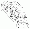 Toro 59030 - 32" Snowthrower, 1968 (8000001-8999999) Ersatzteile MOUNTING FRAME ASSEMBLY