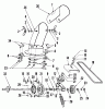 Toro 59032 - 32" Snowthrower, 1971 (1000001-1999999) Ersatzteile SNOW CHUTE AND DRIVE SHAFT ASSEMBLY