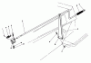 Toro 59160 - 36" Snowthrower, 1984 (4000001-4999999) Ersatzteile CHUTE CONTROL ASSEMBLY