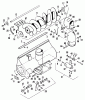Toro 6-7451 - 48" Snowthrower, 1974 Ersatzteile 48" SNOW THROWER-MODEL NO. 6-7451 (SERIAL #983056 & UP) #2