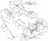 Toro 79261 - 42" Snowthrower, 1994 (49000001-49999999) Ersatzteile BLOWER ASSEMBLY