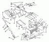 Toro 79262 - 42" Snowthrower, 260 Series Yard Tractors, 1994 (4900001-4999999) Ersatzteile BLOWER ASSEMBLY