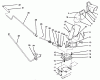 Toro 79262 - 42" Snowthrower, 260 Series Yard Tractors, 1994 (4900001-4999999) Ersatzteile CHUTE ASSEMBLY