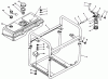 Toro 62030 (T3000) - Generator, T3000, 1983 (3000001-3999999) Ersatzteile FUEL TANK & FRAME ASSEMBLY