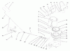 Toro 79263 - 42" Snowthrower, 260 Series Lawn and Garden Tractors, 2000 (200000001-200999999) Ersatzteile CHUTE ASSEMBLY