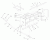 Toro 79263 - 42" Snowthrower, 260 Series Lawn and Garden Tractors, 2001 (210000001-210999999) Ersatzteile BLOWER ASSEMBLY