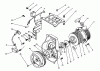 Toro 62030 (T3000) - Generator, T3000, 1983 (3000001-3999999) Ersatzteile RECOIL STARTER ASSEMBLY