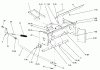 Toro 79360 - 42" Snowthrower, 300 Series Garden Tractors, 1997 (7900001-7999999) Ersatzteile AUGER HOUSING