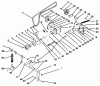 Toro 79361 - 44" Two-Stage Snowthrower, 300 Series Garden Tractors, 1994 (4900001-4999999) Ersatzteile GEAR CASE AND BELT ASSEMBLY