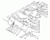 Toro 79361 - 44" Two-Stage Snowthrower, 300 Series Garden Tractors, 1995 (5900001-5999999) Ersatzteile AUGER HOUSING ASSEMBLY