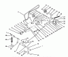 Toro 79361 - 44" Two-Stage Snowthrower, 300 Series Garden Tractors, 1995 (5900001-5999999) Ersatzteile GEAR CASE AND BELT ASSEMBLY
