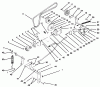 Toro 79361 - 44" Two-Stage Snowthrower, 300 Series Garden Tractors, 1997 (7900001-7999999) Ersatzteile GEAR CASE AND BELT ASSEMBLY