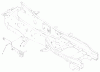 Toro 79365 - 42" Single-Stage Snowthrower, 5xi Garden Tractors, 2000 (200000001-200999999) Ersatzteile MOUNTING ASSEMBLY