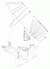 Toro 79366 - 44" Two-Stage Snowthrower, 5xi Garden Tractor, 2000 (200000001-200999999) Ersatzteile CRANK ASSEMBLY