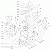 Toro 79366 - 44" Two-Stage Snowthrower, 5xi Garden Tractor, 2000 (200000001-200999999) Ersatzteile DISCHARGE CHUTE ASSEMBLY