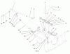 Toro 79366 - 44" Two-Stage Snowthrower, 5xi Garden Tractor, 2000 (200000001-200999999) Ersatzteile JACK SHAFT ASSEMBLY