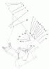 Toro 79366 - 44" Two-Stage Snowthrower, 5xi Garden Tractor, 2001 (210000001-210999999) Ersatzteile CRANK ASSEMBLY