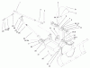 Toro 79366 - 44" Two-Stage Snowthrower, 5xi Garden Tractor, 2001 (210000001-210999999) Ersatzteile JACK SHAFT ASSEMBLY