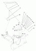 Toro 79366 - 44" Two-Stage Snowthrower, 5xi Garden Tractor, 2004 (240000001-240999999) Ersatzteile CRANK ASSEMBLY