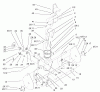 Toro 79366 - 44" Two-Stage Snowthrower, 5xi Garden Tractor, 2004 (240000001-240999999) Ersatzteile DISCHARGE CHUTE ASSEMBLY