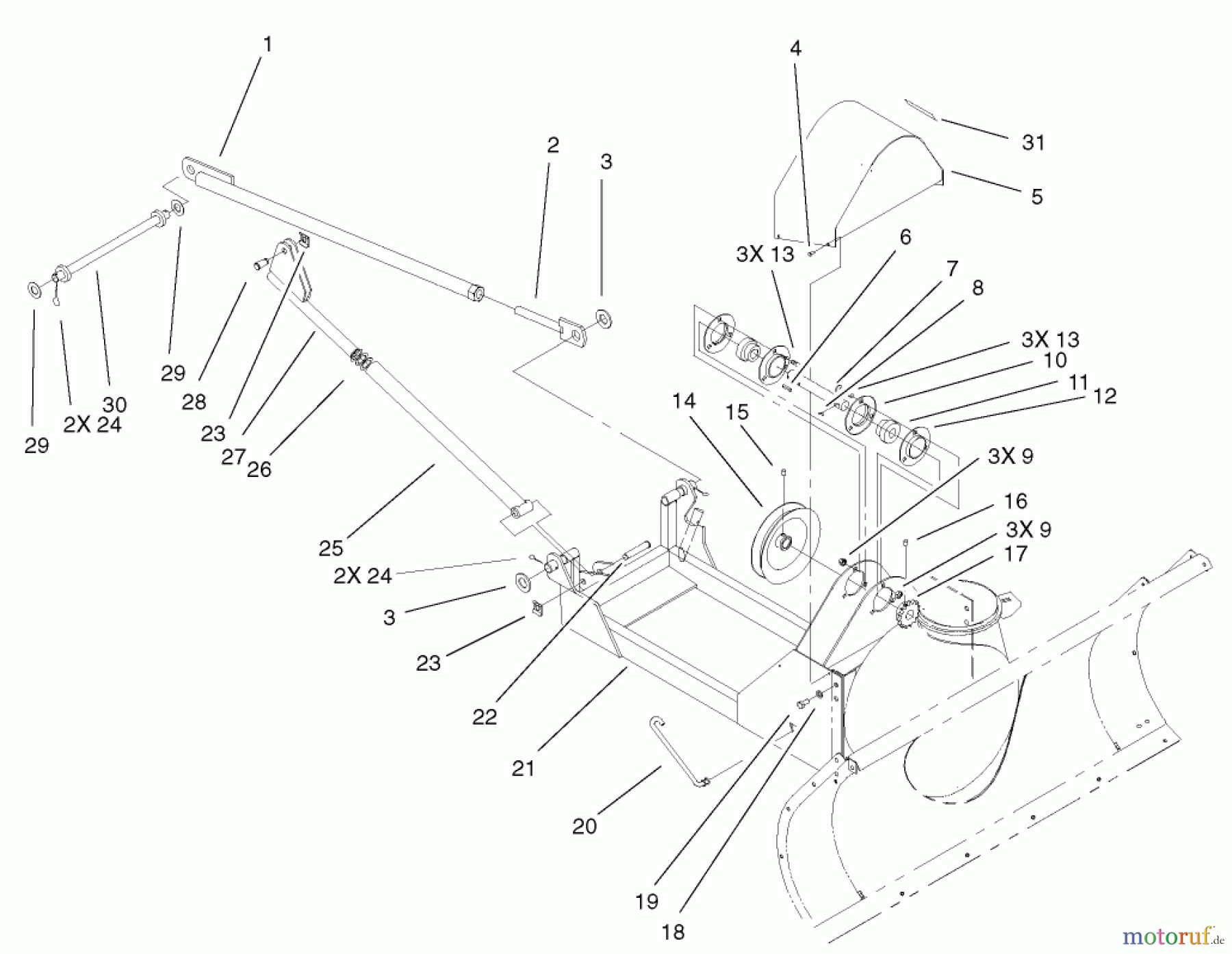  Toro Neu Snow Blowers/Snow Throwers Seite 2 79366 - Toro 44