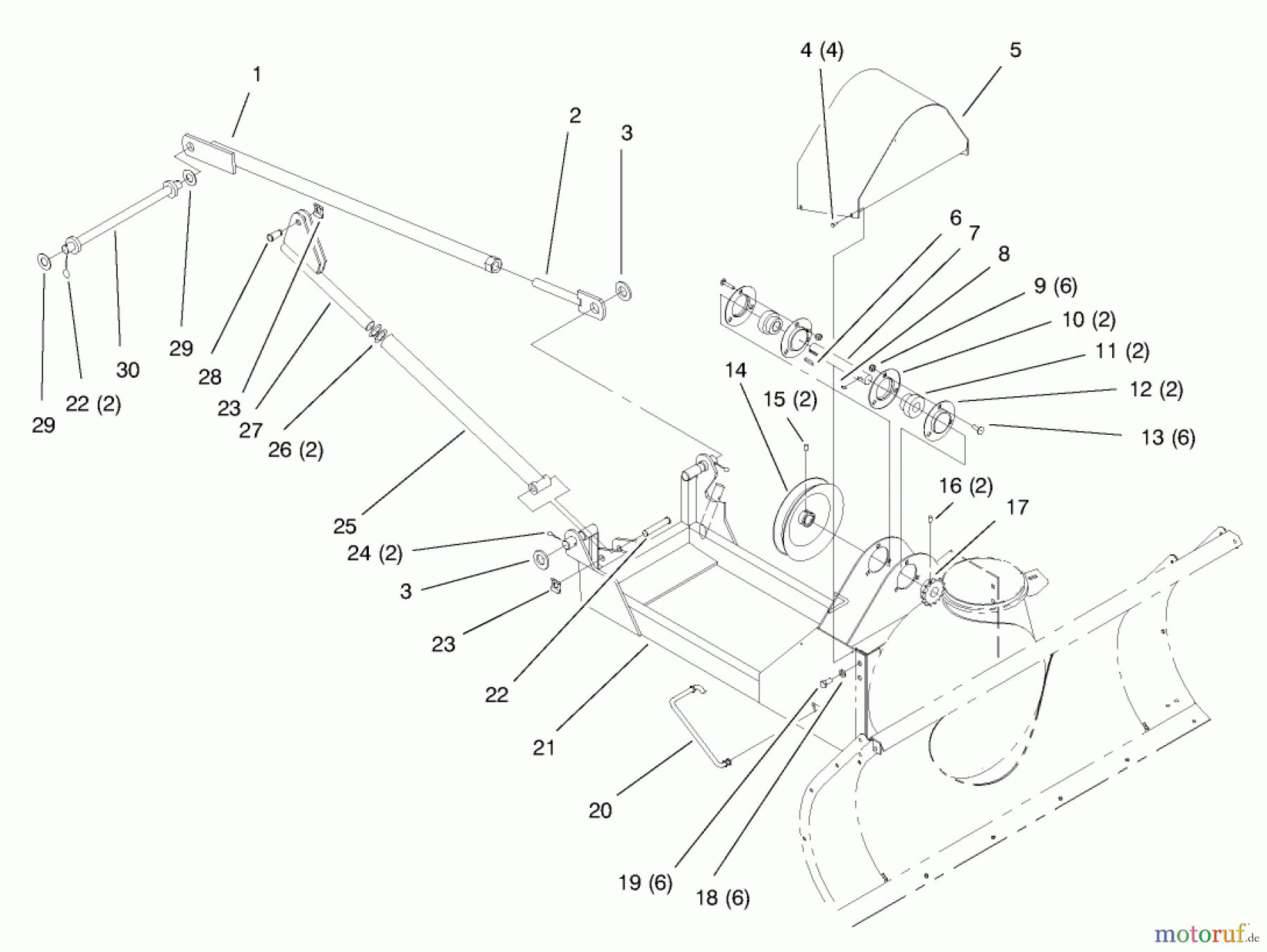  Toro Neu Snow Blowers/Snow Throwers Seite 2 79366 - Toro 44