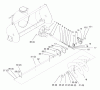 Toro 79366 - 44" Two-Stage Snowthrower, 5xi Garden Tractors, 1998 (8900501-8999999) Ersatzteile WORM GEAR ASSEMBLY
