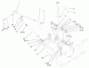 Toro 79366 - 44" Two-Stage Snowthrower, 5xi Garden Tractors, 1999 (9900001-9999999) Ersatzteile JACK SHAFT ASSEMBLY
