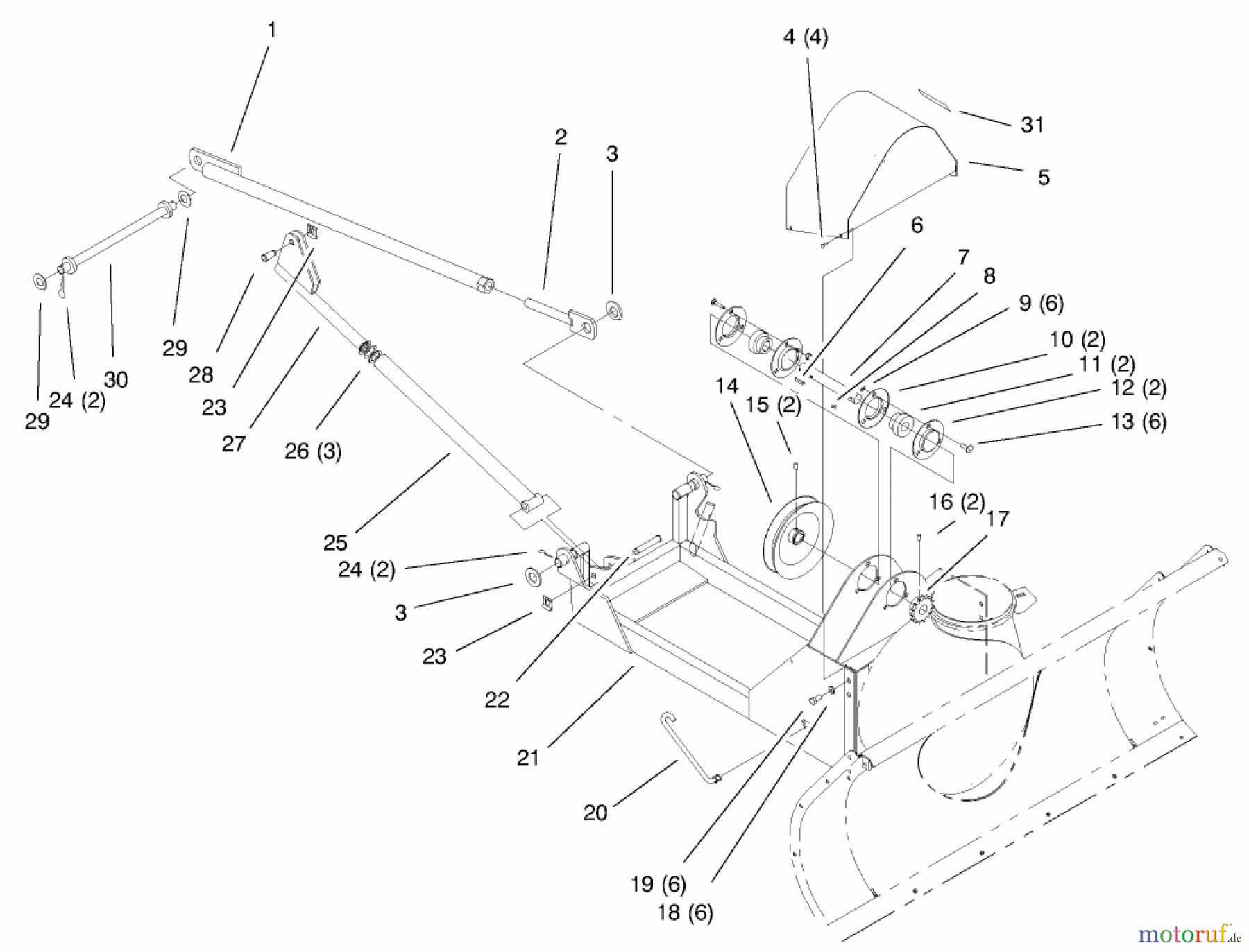  Toro Neu Snow Blowers/Snow Throwers Seite 2 79366 - Toro 44
