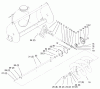 Toro 79366 - 44" Two-Stage Snowthrower, 5xi Garden Tractors, 1999 (9900001-9999999) Ersatzteile WORM GEAR ASSEMBLY