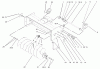 Toro 79483 - 42" Single-Stage Snowthrower, XT Series Garden Tractors, 2004 (240000001-240999999) Ersatzteile AUGER AND DRIVE SYSTEM ASSEMBLY