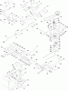Toro OEM-190-032 - 42in Two-Stage Snowthrower, 2010 (1-1) Ersatzteile HANDLE, BELT AND DRIVE ASSEMBLY