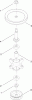Toro OEM-190-032 - 42in Two-Stage Snowthrower, 2010 (1-1) Ersatzteile PULLEY ASSEMBLY