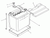 Toro 62040 (T4000D) - Generator, T4000D, 1984 (4000001-4999999) Ersatzteile BATTERY ASSEMBLY