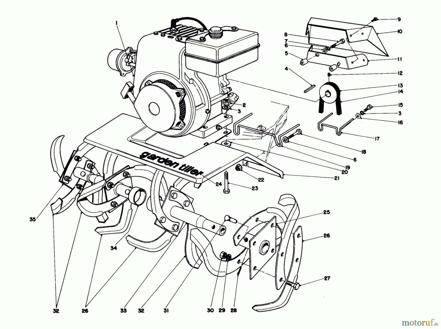 Toro Neu Tillers/Cultivators 58007 - Toro 20
