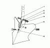 Toro 58007 - 20" Tiller, 1982 (2000001-2999999) Ersatzteile 8" FURROWING TOOL MODEL NO. 59008 (OPTIONAL)