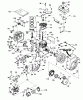 Toro 58007 - 20" Tiller, 1982 (2000001-2999999) Ersatzteile ENGINE TECUMSEH MODEL H35-45481N
